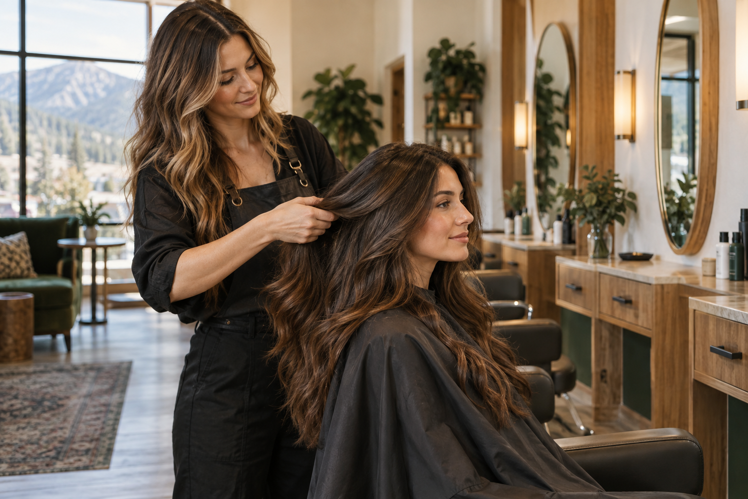 A modern beauty studio experience